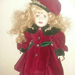 Beautiful porcelain doll
